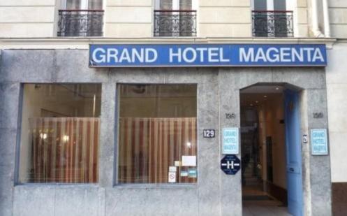 Grand Hotel Magenta Париж Экстерьер фото